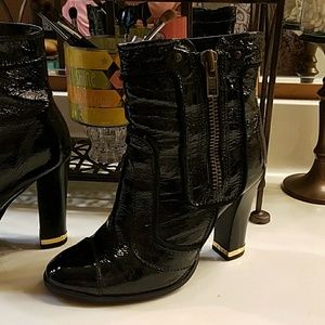 Black Ankle Boota Booties Gianni Bini